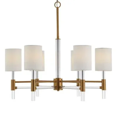 Six Light Chandelier8672696
