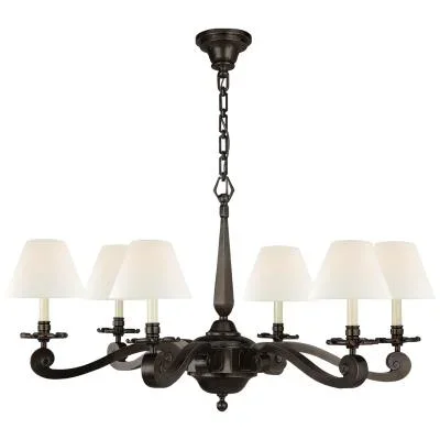 Six Light Chandelier8928605