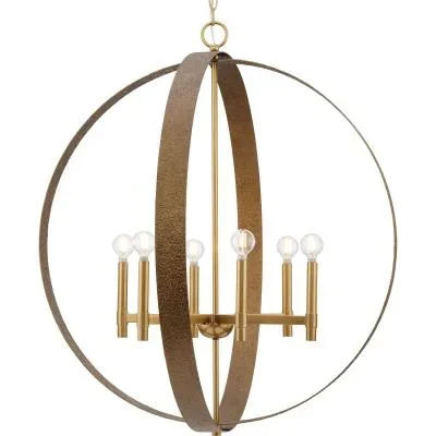 Six Light Chandelier9852878