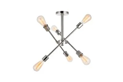 Six Light Flush Mount467812