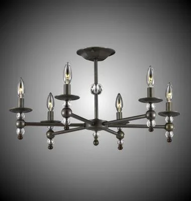 Six Light Flush Mount707398