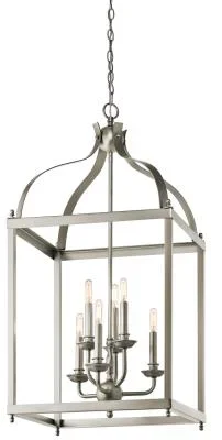Six Light Foyer Chandelier026648