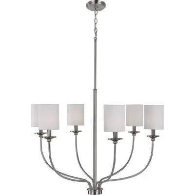 Six Light Foyer Chandelier3174617