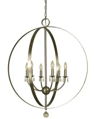 Six Light Foyer Chandelier893924