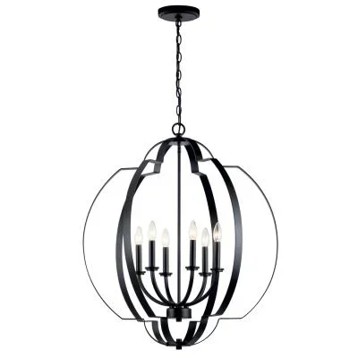 Six Light Foyer Chandelier905778