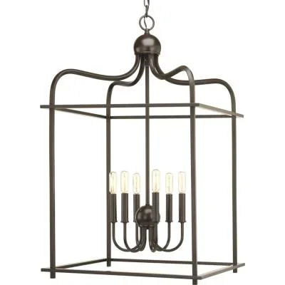 Six Light Foyer Pendant900226