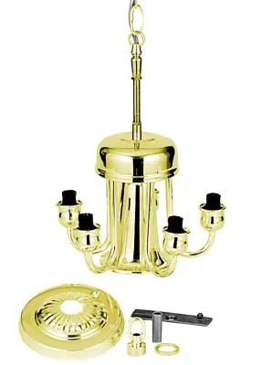 Six Light Lamp Base And Fixture Hardware2378282