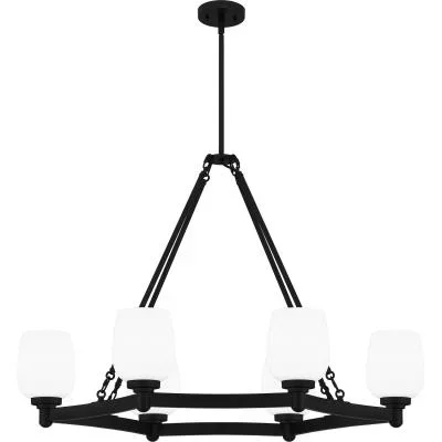 Six Light Linear Chandelier6113332