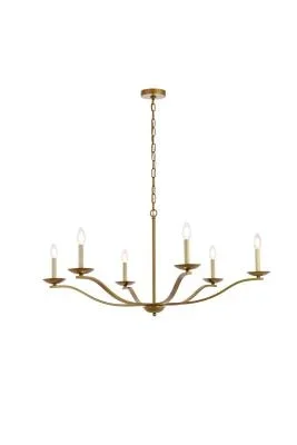 Six Light Pendant8590798