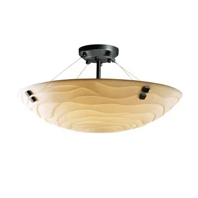 Six Light Semi-Flush Mount162636