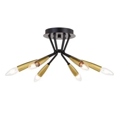 Six Light Semi-Flush Mount2017607