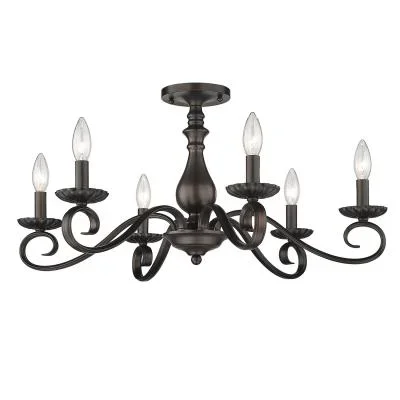 Six Light Semi-Flush Mount2055138