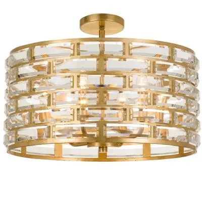 Six Light Semi Flush Mount2479117