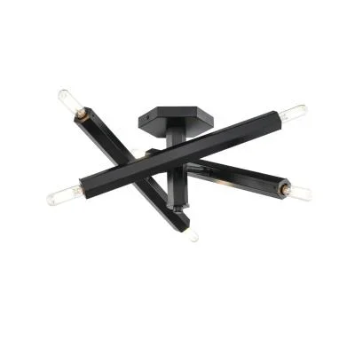 Six Light Semi Flush Mount3261135