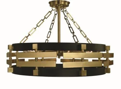 Six Light Semi Flush Mount6233321