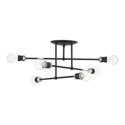 Six Light Semi-Flush Mount8250682