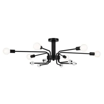 Six Light Semi Flush Mount9063279