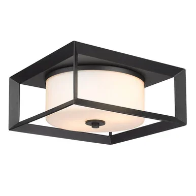 Smyth Two Light Outdoor Flush Mount (2073-OFM NB-OP)