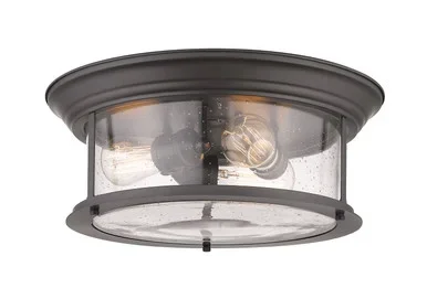 Sonna Three Light Flush Mount (727F16-BRZ)