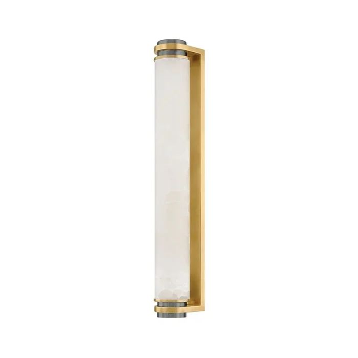 Sorrento 1-Light Wall Sconce in Vintage Brass/Vintage Pewter 3L x 3W x 22H474-22-VB/VPT