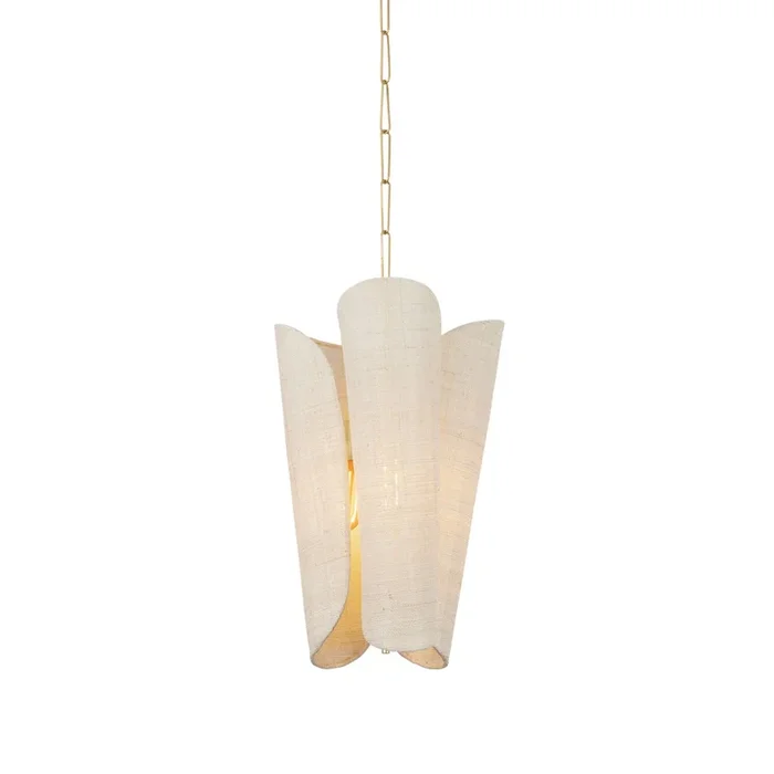 Springhill 3-Light Pendant in Gold Leaf 14.25L x 14.25W x 21.5H1453-GL