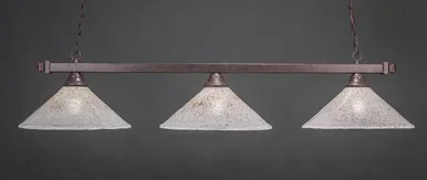 Square Three Light Billiard Bar (803-DG-714)