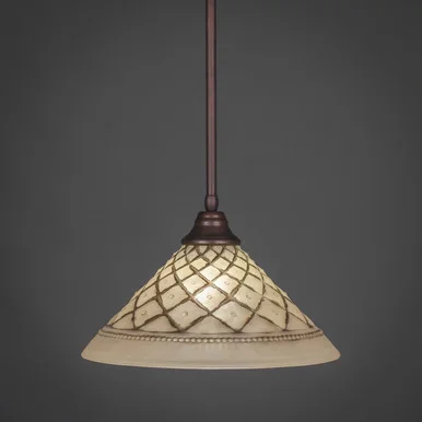 Stem One Light Pendant (26-BRZ-718)
