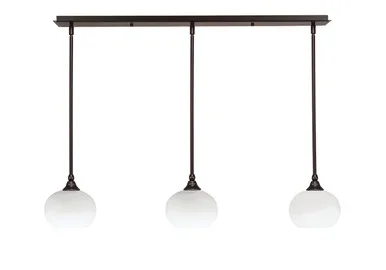 Stem Three Light Linear Pendalier (36-DG-212)