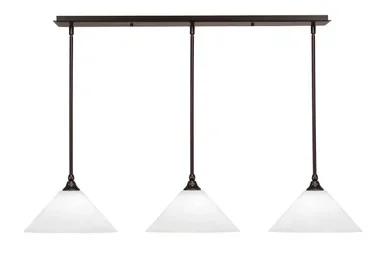 Stem Three Light Linear Pendalier (36-DG-2121)