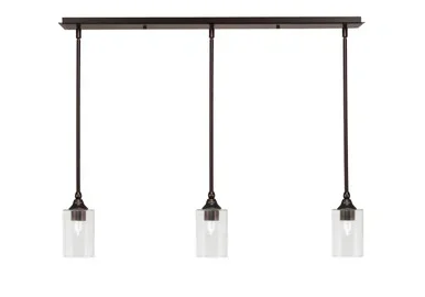 Stem Three Light Linear Pendalier (36-DG-300)