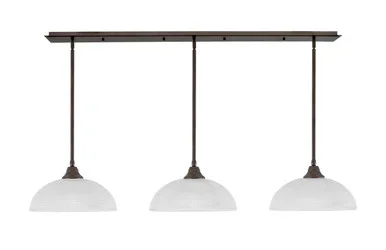 Stem Three Light Linear Pendalier (48-BRZ-540)