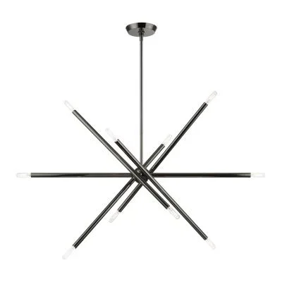 Ten Light Linear Chandelier3707448