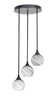 Three Light Cluster Pendalier8591254