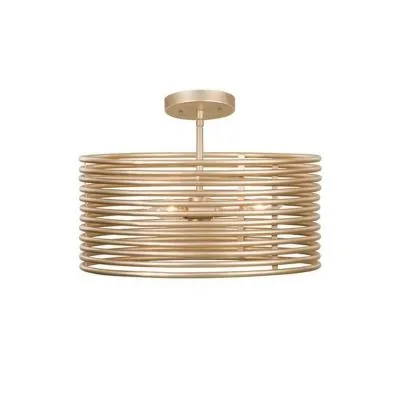 Three Light Convertible Pendant – Semi Flush Mount006614