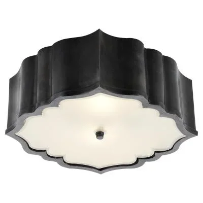Three Light Flush Mount490670