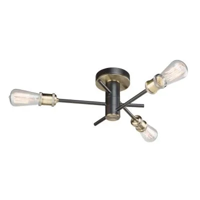 Three Light Flush Mount538258