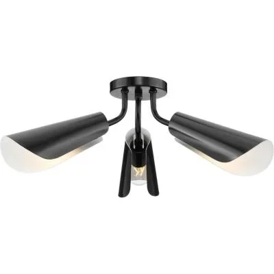 Three Light Flush Mount6125646