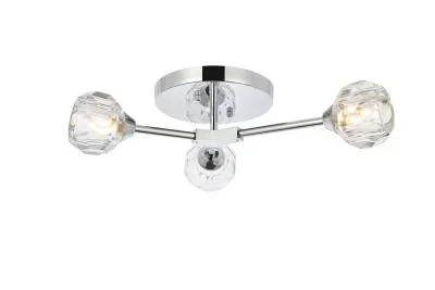 Three Light Flush Mount6283577