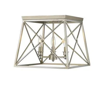 Three Light Flush Mount771212