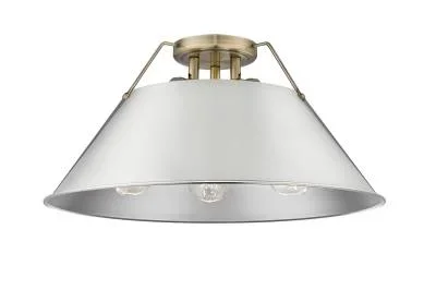 Three Light Flush Mount8185063