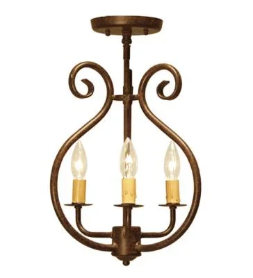 Three Light Flushmount9311015