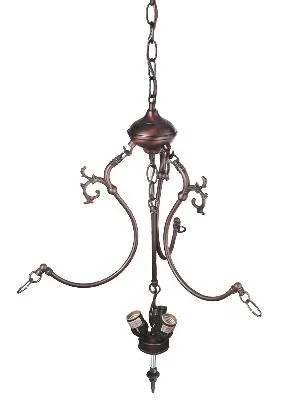 Three Light Inverted Pendant Hardware274792