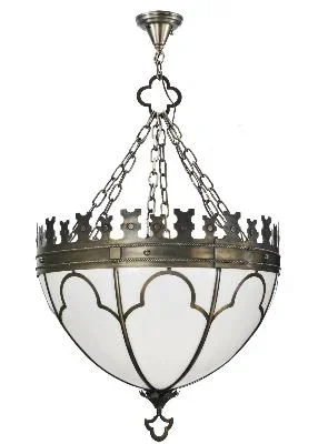Three Light Inverted Pendant373937