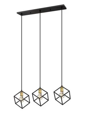 Three Light Linear Chandelier9364934