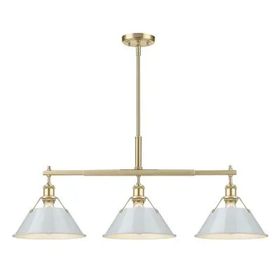 Three Light Linear Pendant2324213