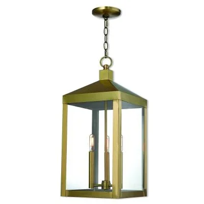 Three Light Outdoor Pendant485651