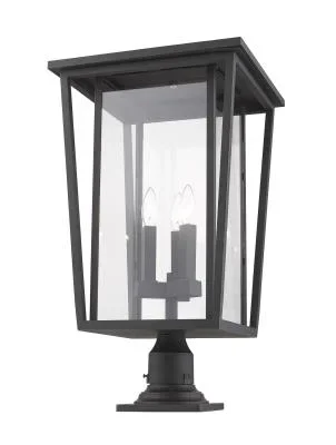 Three Light Outdoor Pier Mounted Fixture516438