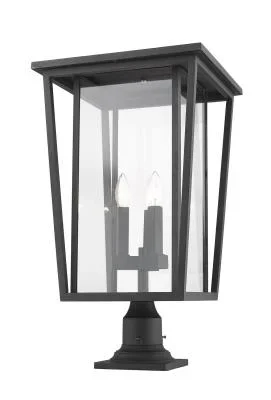 Three Light Outdoor Pier Mounted Fixture725489