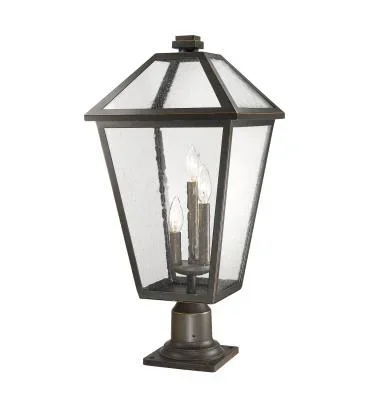 Three Light Outdoor Pier Mounted Fixture887232