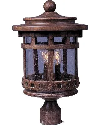 Three Light Outdoor Pole/Post Lantern548692
